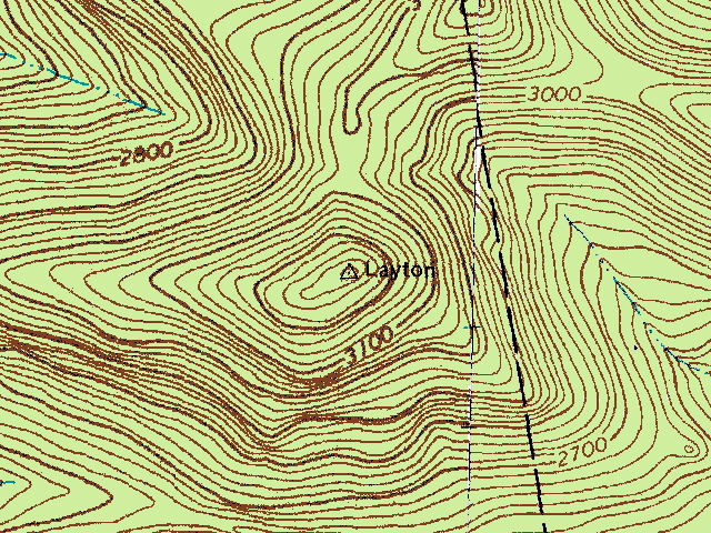 (Topo map)